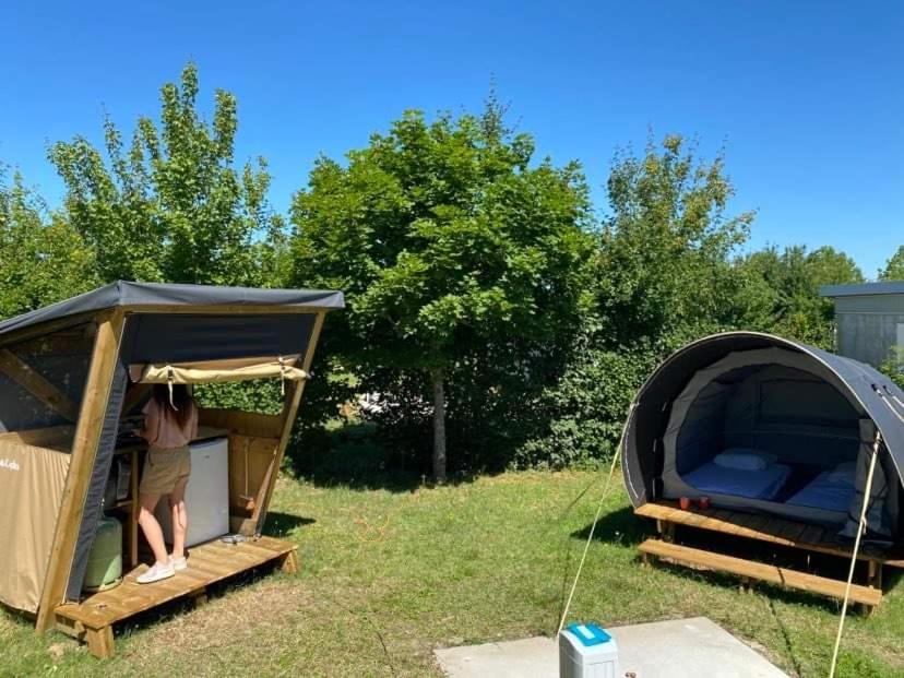 圣伊里埃苏尔查 Camping Du Plan D'Eau ****酒店 外观 照片